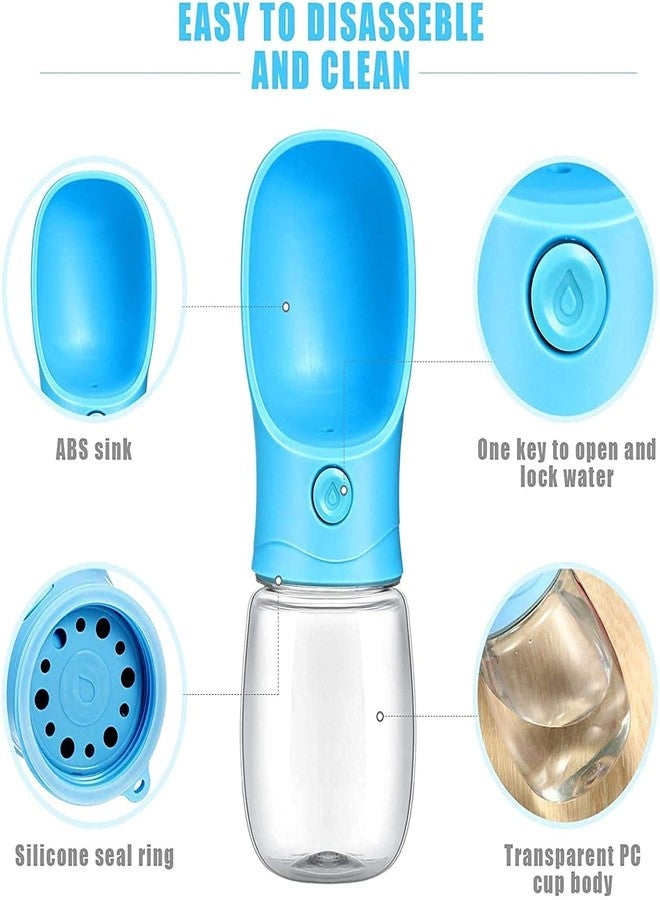 KittuPet زجاجة ماء للكلاب من كيتو بيت، مانعة للتسرب، محمولة، موزع مياه للجراء، كوب للشرب والتغذية، للعناية بالحيوانات الأليفة، مناسبة للمشي والتنزه والسفر في الهواء الطلق (قد يختلف اللون) - Image 4